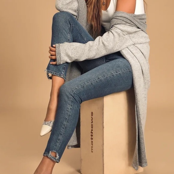 AGOLDE Toni Stratosphere Medium Wash Mid-Rise Straight Slim Leg Jeans Size 24 - Picture 3 of 9